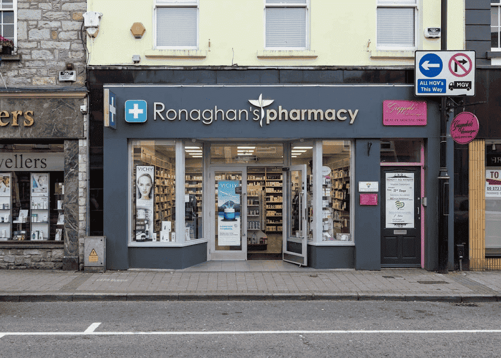 Ronaghan's Pharmacy shopfront